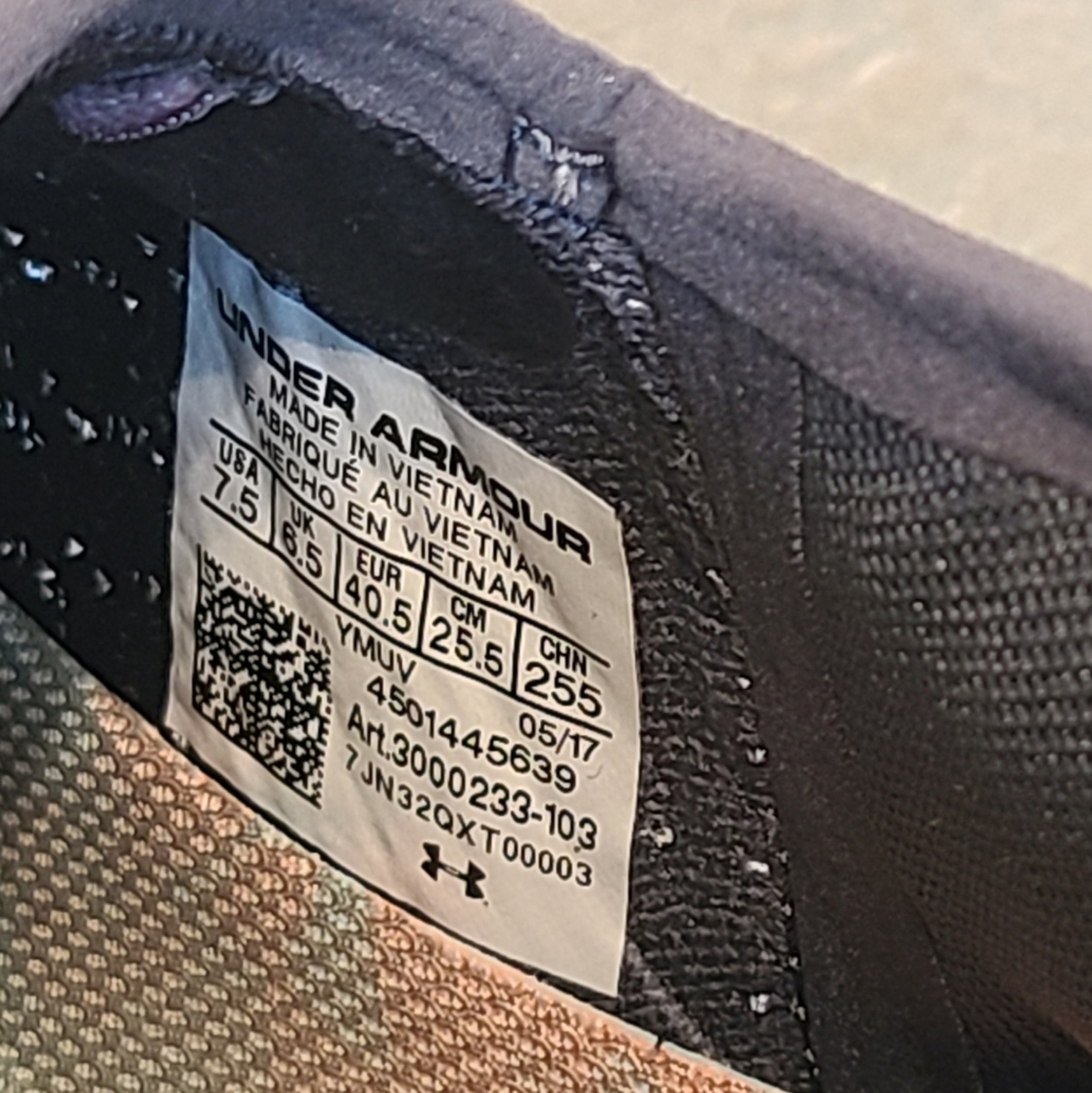 Under Armour UA C1N Rinho Grey Steel Training - Picture 8 of 8